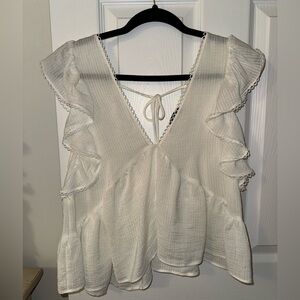 NWOT Zara White Top